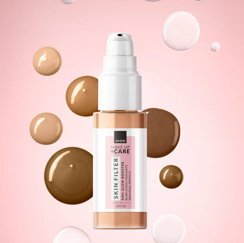 Makeup+ Care Skin Filter 5in1 Glow Booster