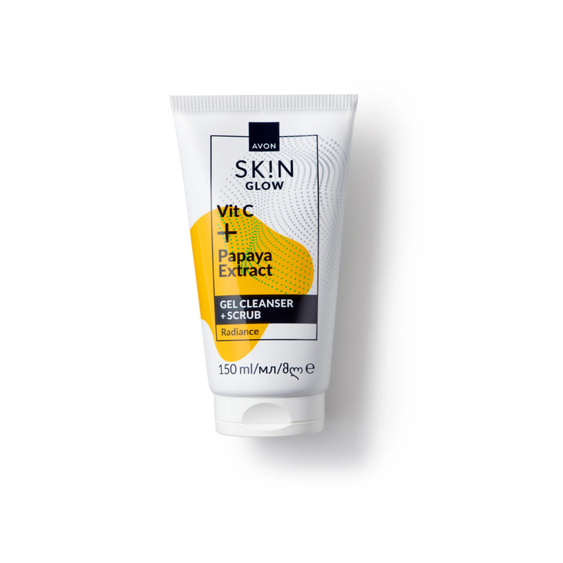 Avon SK!N Glow Gel Cleanser + Scrub