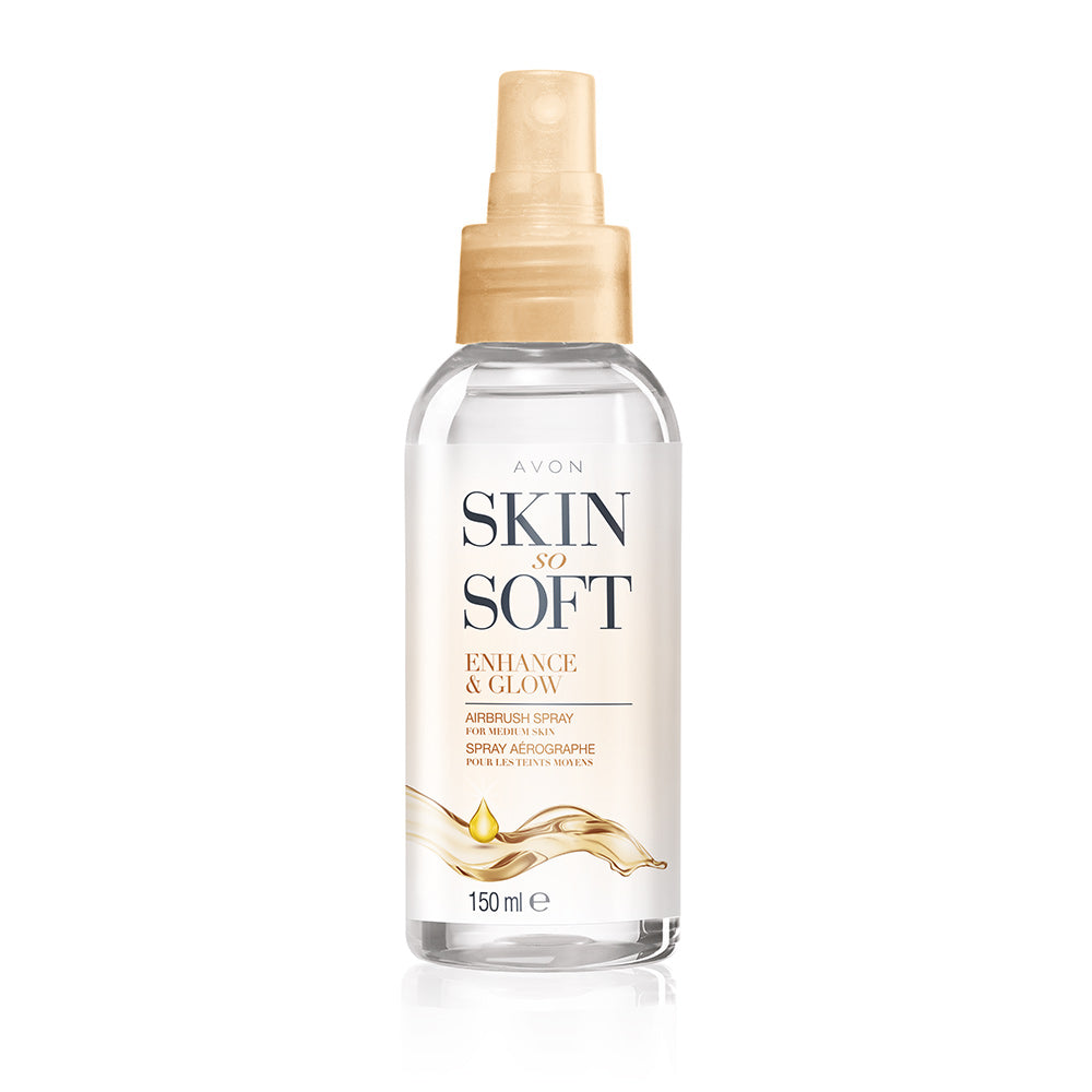 Avon - ENHANCE & GLOW Schimmer-Spray mit leichtem Selbstbräuner für mittlere Hauttöne - 