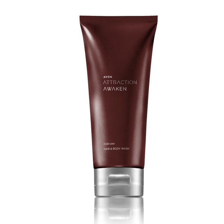 Avon - Attraction Awaken Hair and Body Wash for Him - 