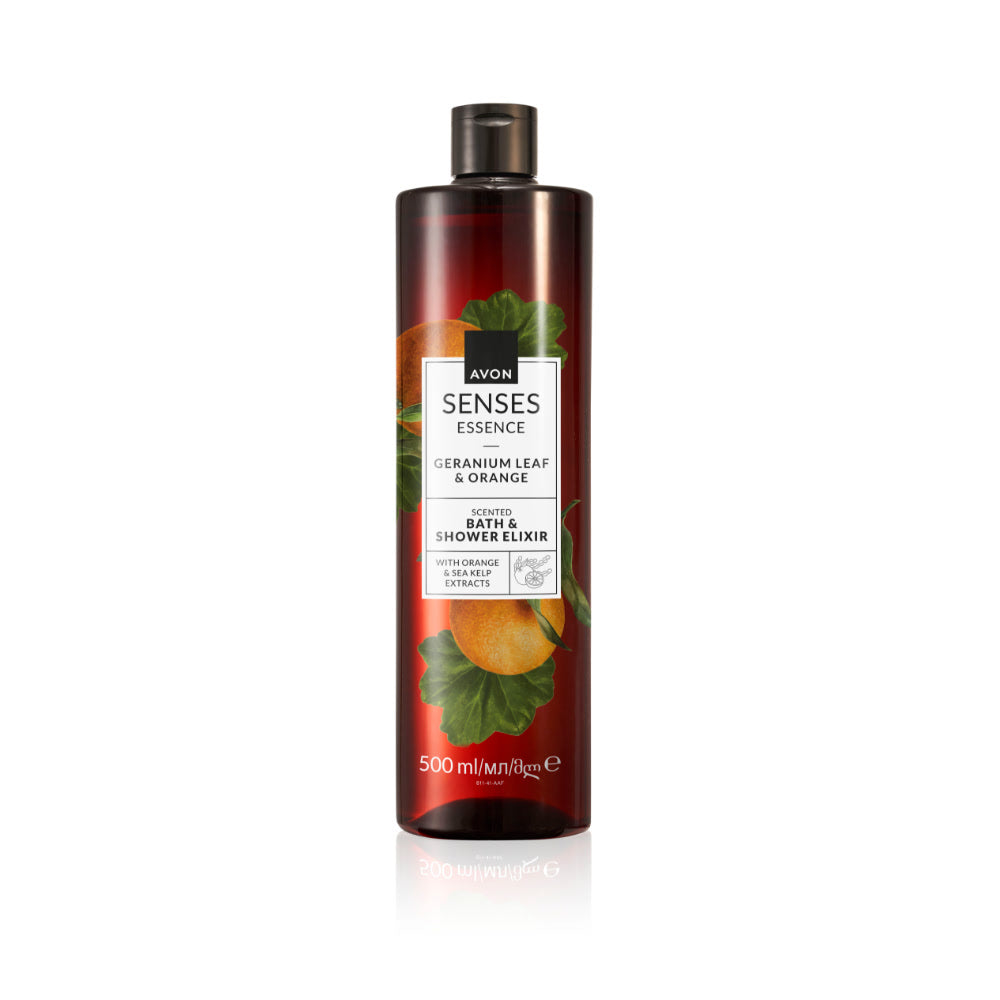 Avon - Dusch- & Badeelixier mit Geranienblatt & Orange - 