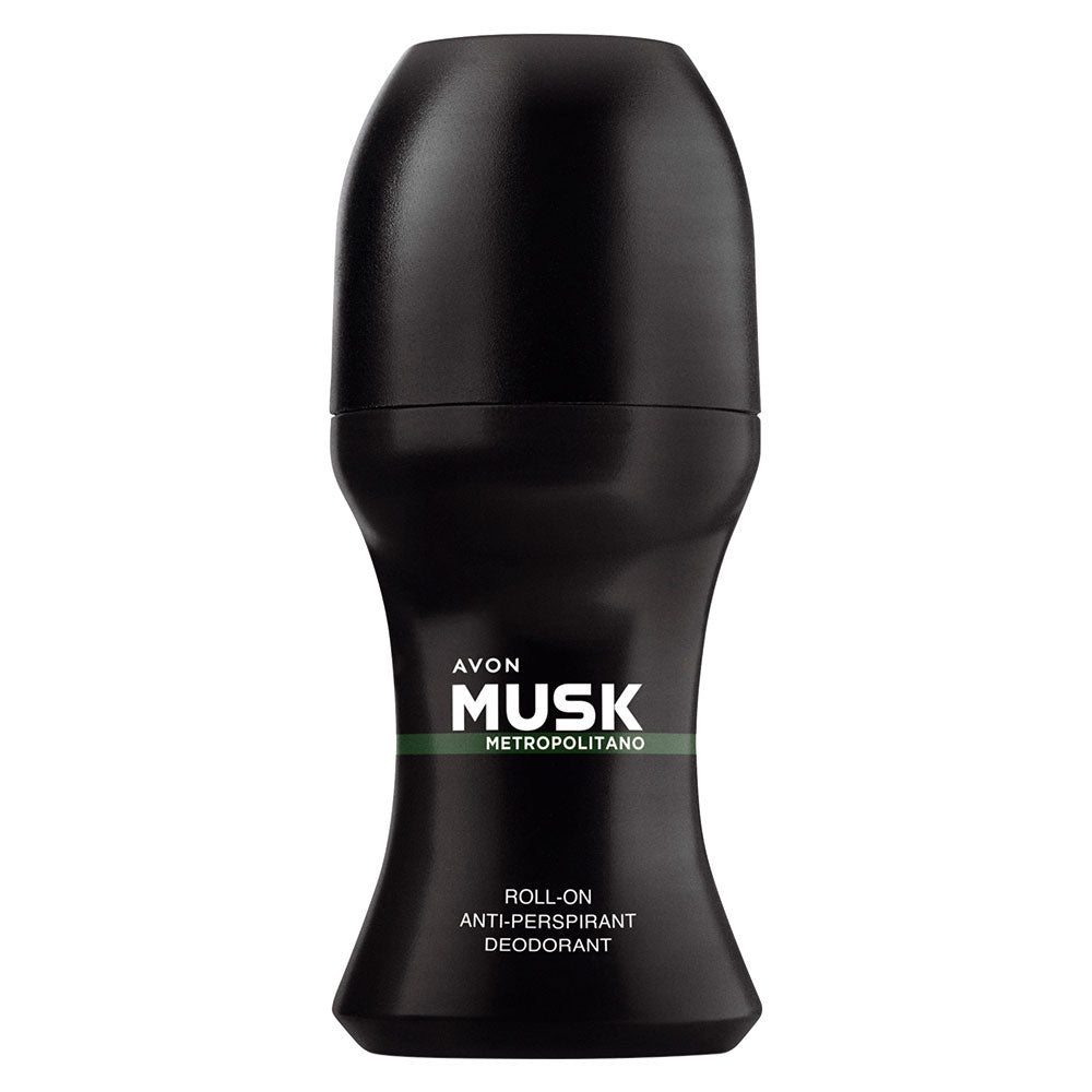 Avon - Kuličkový deodorant antiperspirant Musk Metropolitano - 