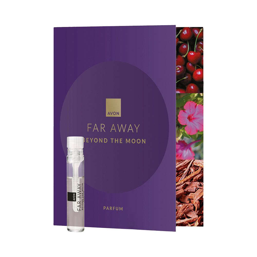 Avon - Far Away Beyond The Moon PARFUM - vzorek v letáku - 