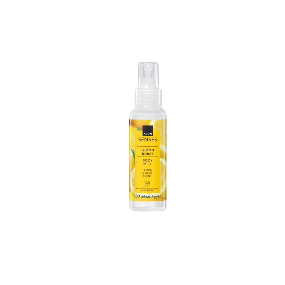 Avon - Tělový sprej s vůní citronu a bazalky - 