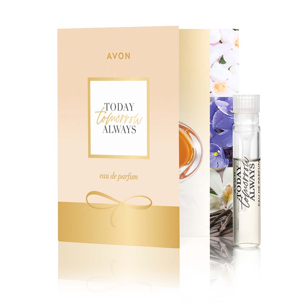Avon - TTA Tomorrow for Her EDP - vzorek v letáku - 