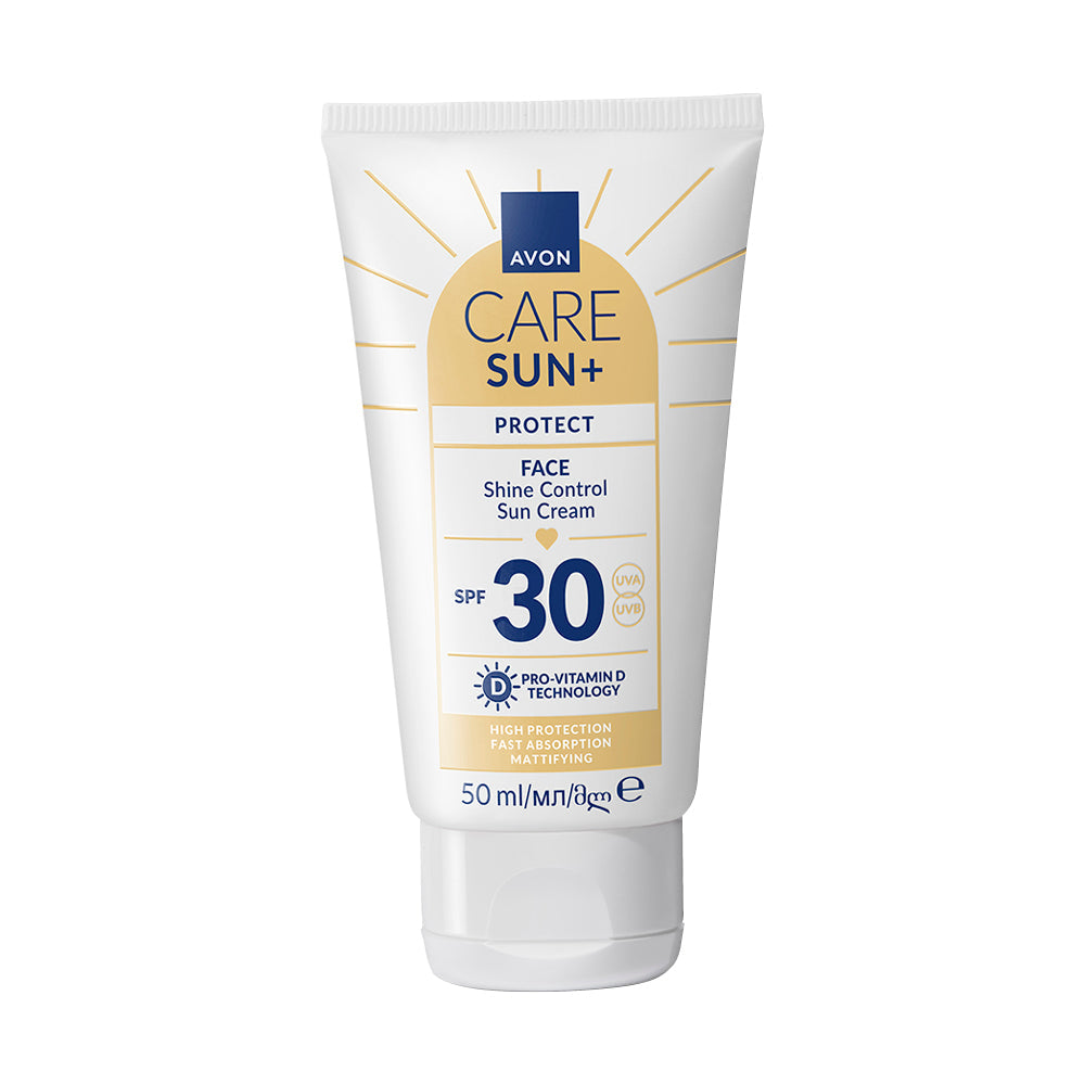 Avon - SUN+ PROTECT Mattierende Sonnencreme für das Gesicht LSF 30 - 
