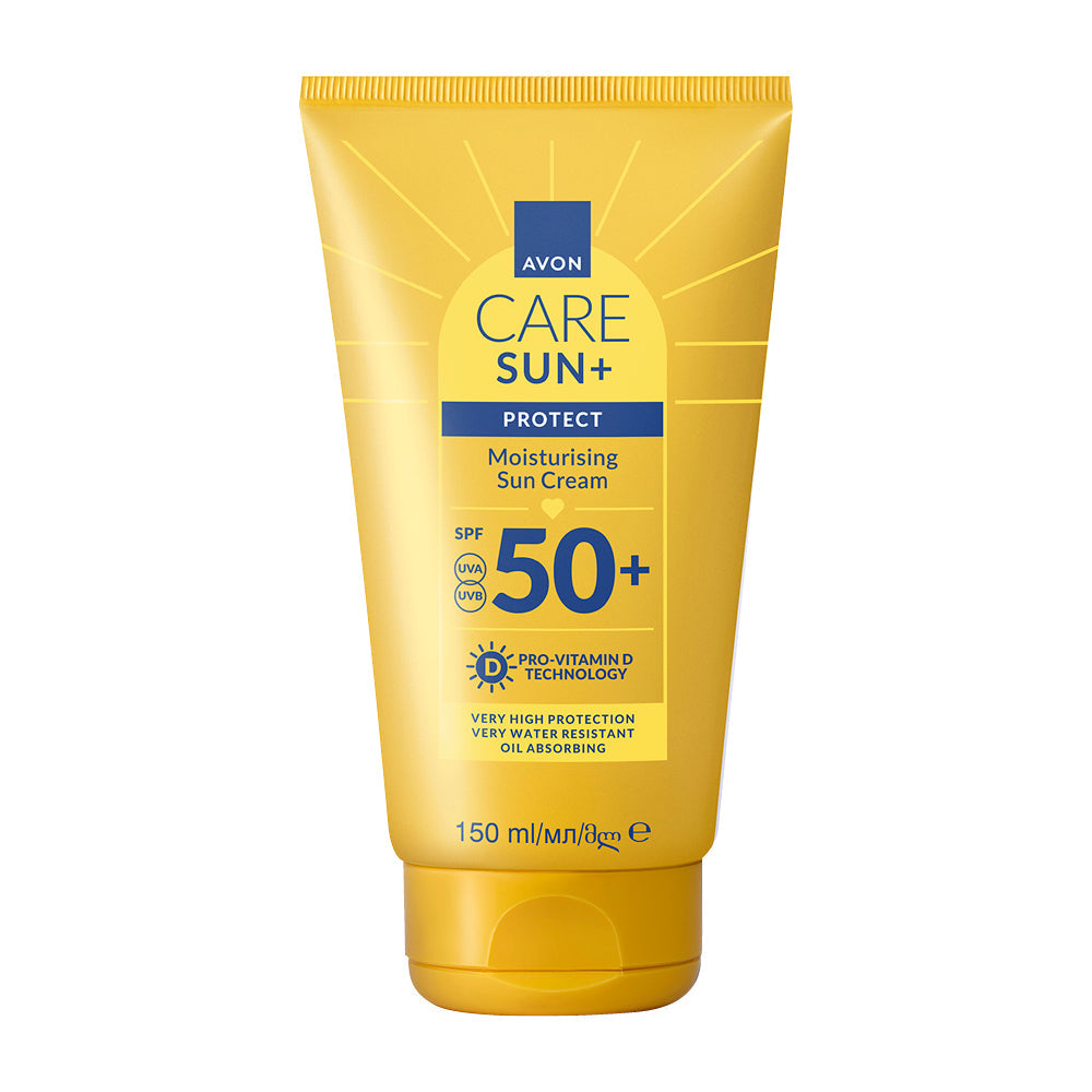 Avon - SUN+ PROTECT Feuchtigkeitsspendende Sonnencreme mit LSF 50 - Sehr wasserfest - 