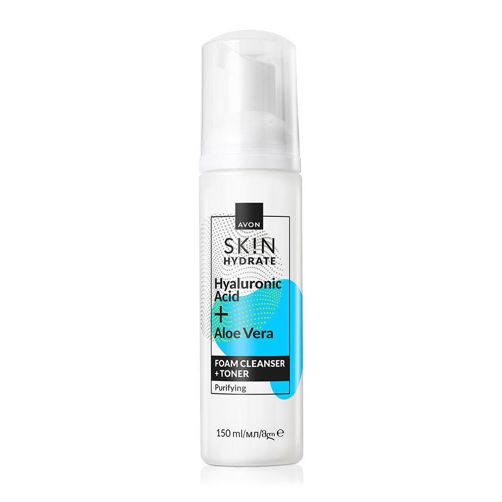 Avon - Čisticí pěna a tonikum 2 v 1 s hydratačním účinkem - 