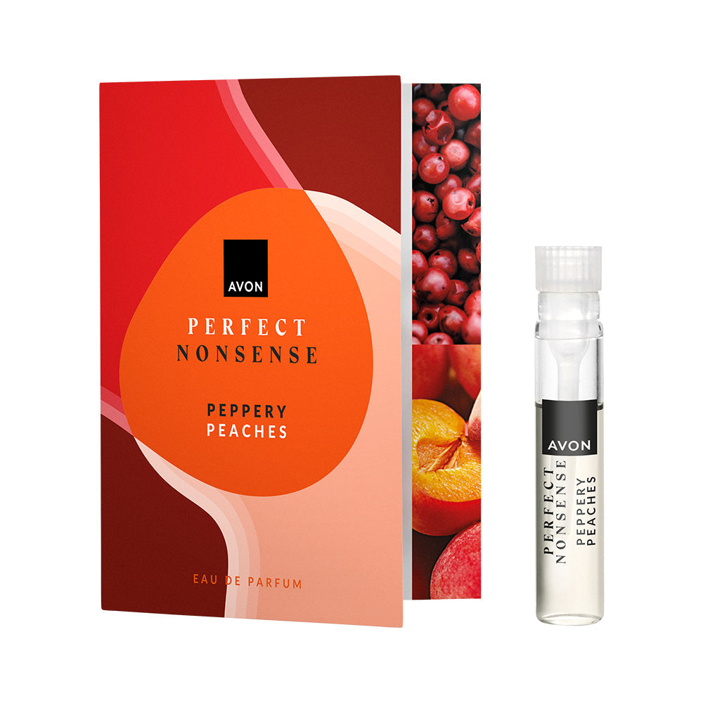 Avon - Perfect Nonsense Peppery Peaches EDP - vzorek v letáku - 