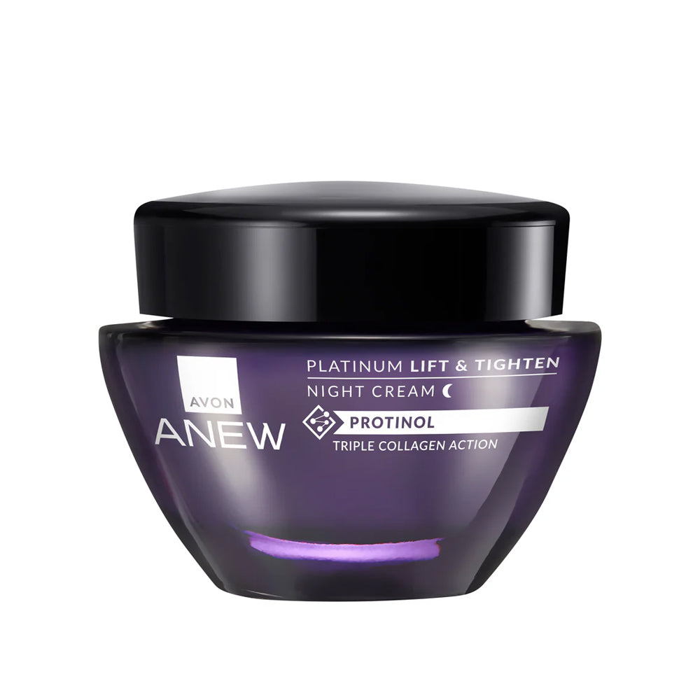 Avon - Noční liftingový krém Anew Platinum Triple Collagen Action - 
