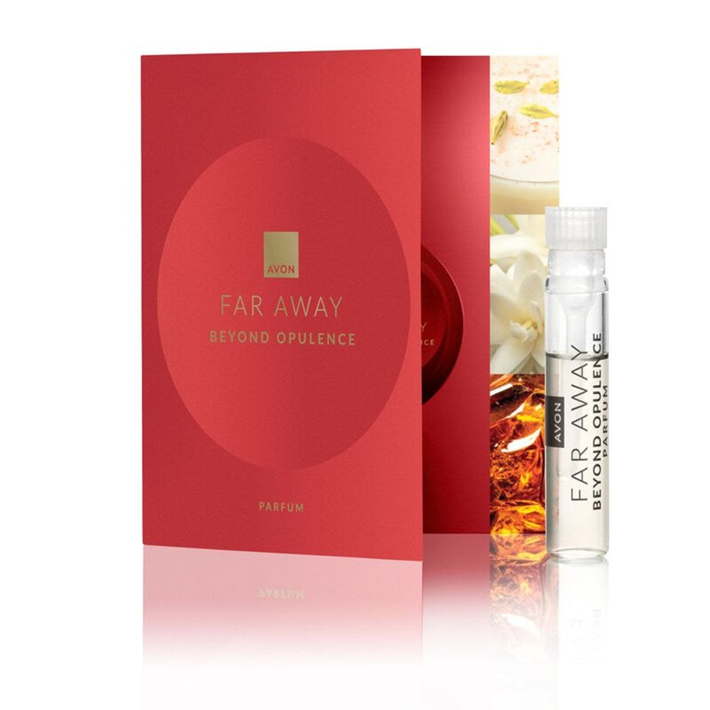 Avon - Far Away Beyond Opulence PARFUM - vzorek v letáku - 