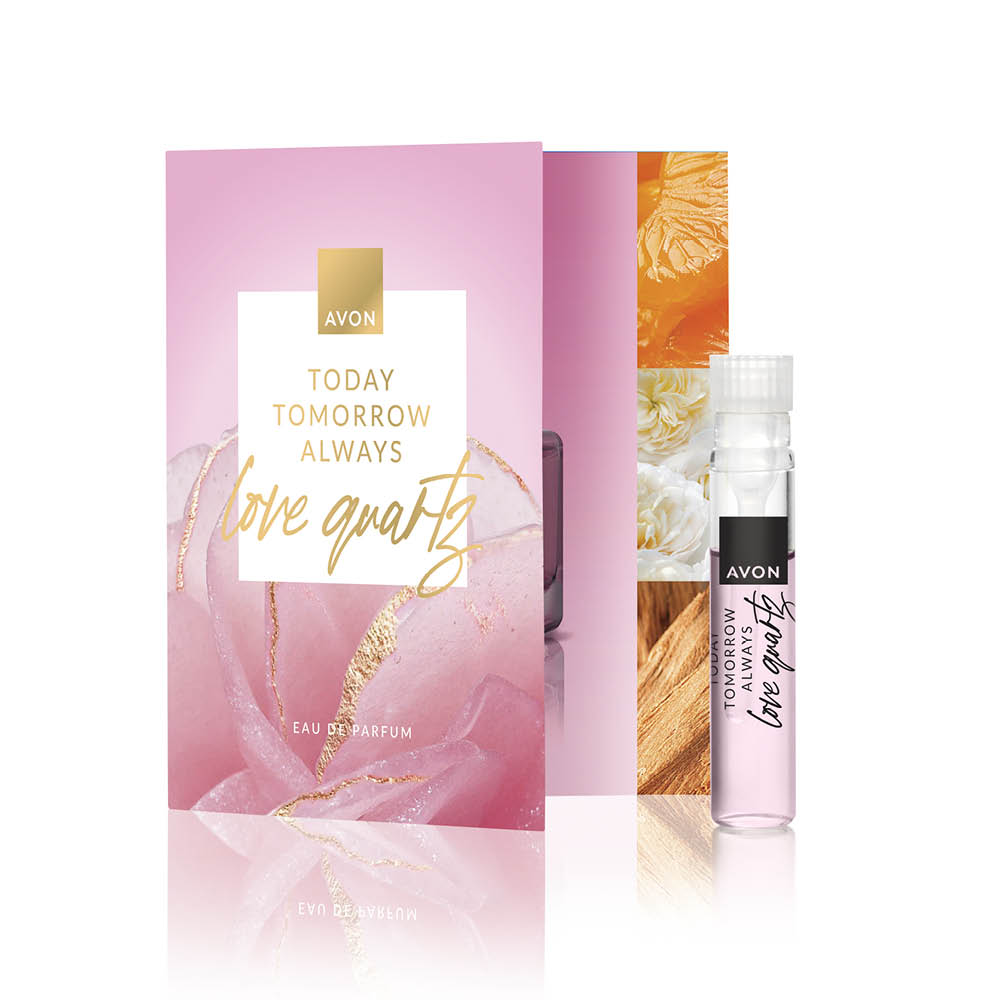 Avon - TTA Love Quartz EDP - vzorek v letáku - 