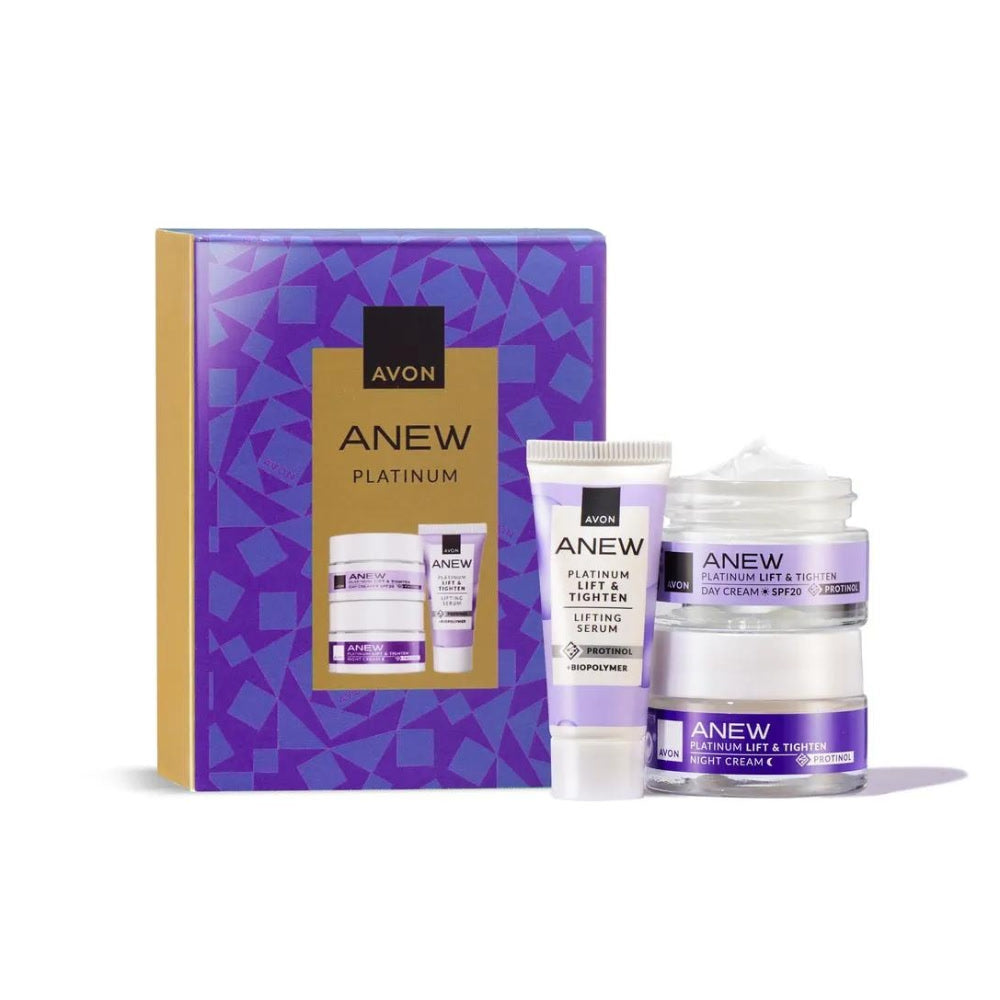 Avon - Sada minibalení Anew Platinum v dárkovém balení - 