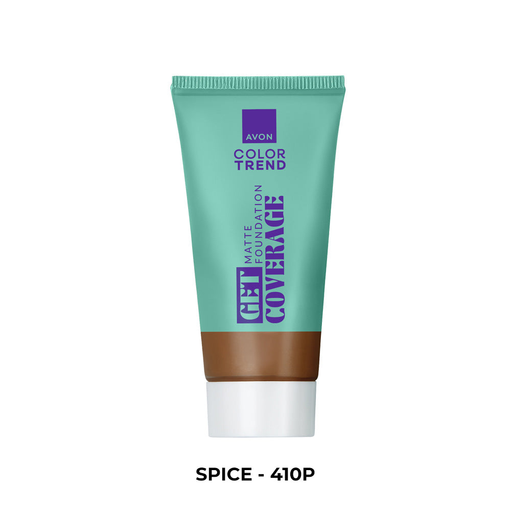 Avon - GET COVERAGE Mattierende Foundation - 