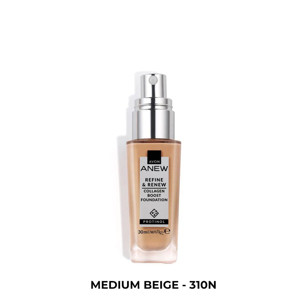 Avon - REFINE & RENEW Kollagen-Boost-Foundation - 