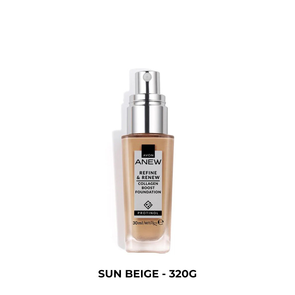 Avon - REFINE & RENEW Kollagen-Boost-Foundation - 