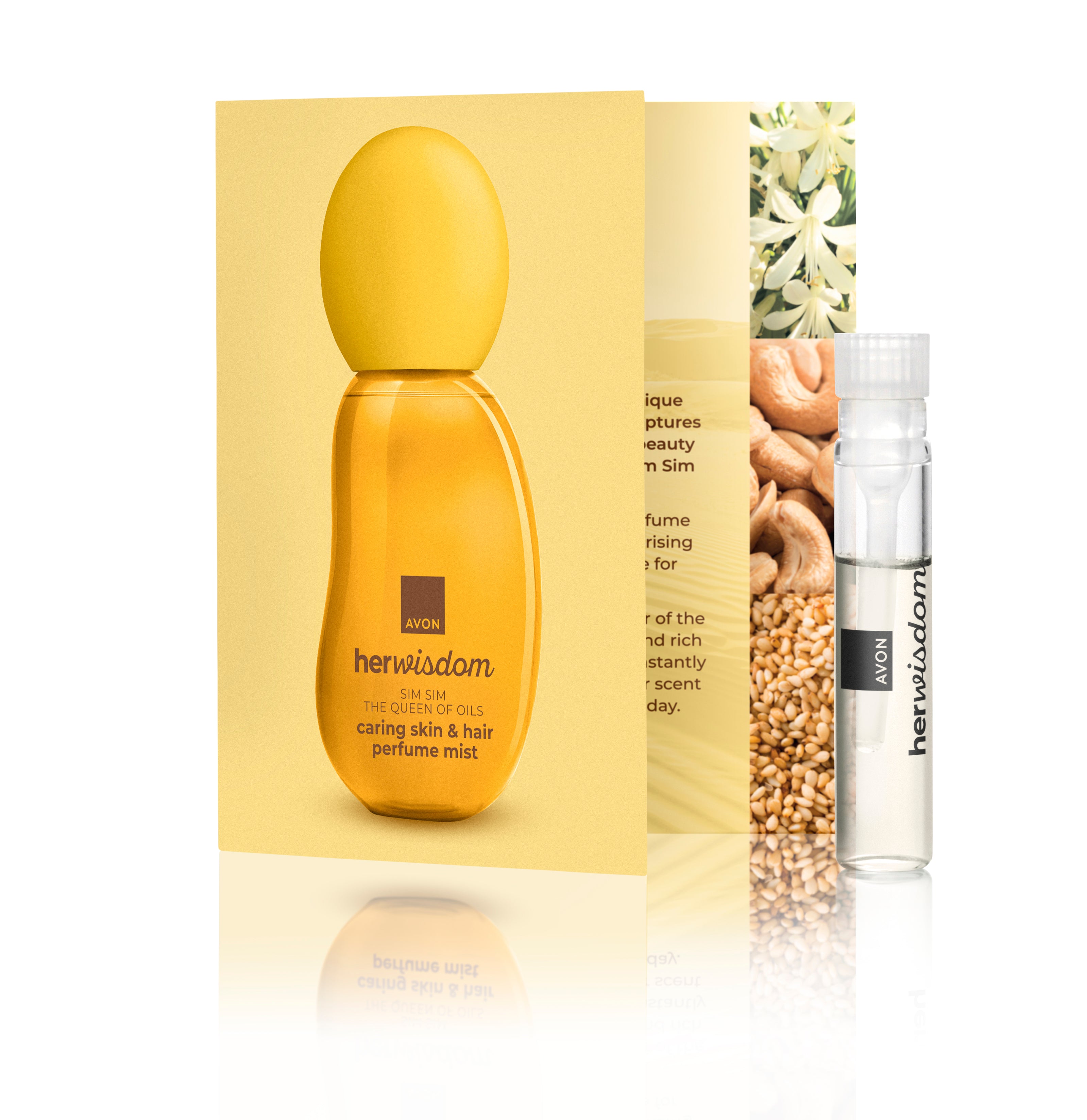 Avon - Sim Sim Caring Skin & Hair Perfume Mist – vzorka - 