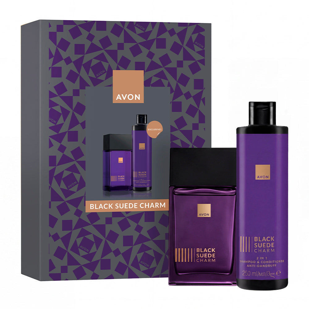 Avon - Black Suede Charm poklon set - 