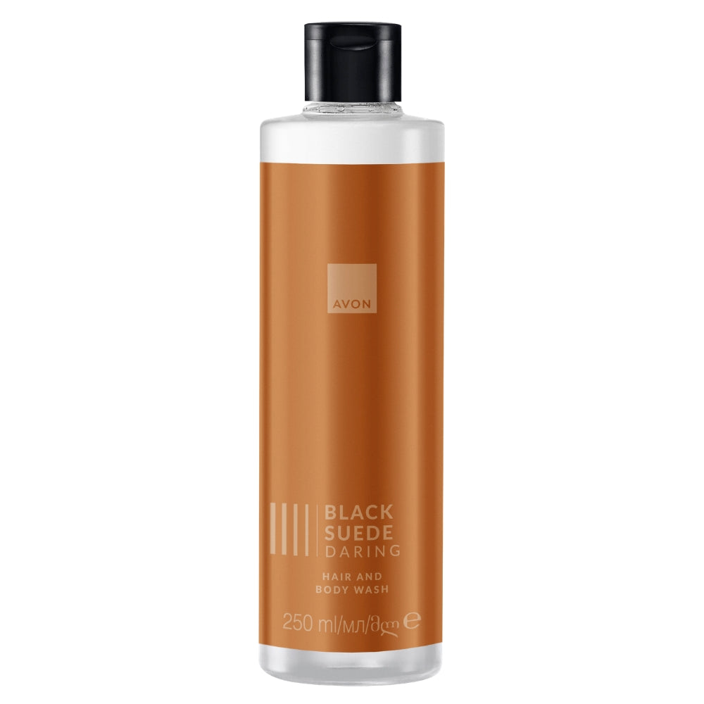 Avon - Black Suede Daring Hair & Body Wash - 