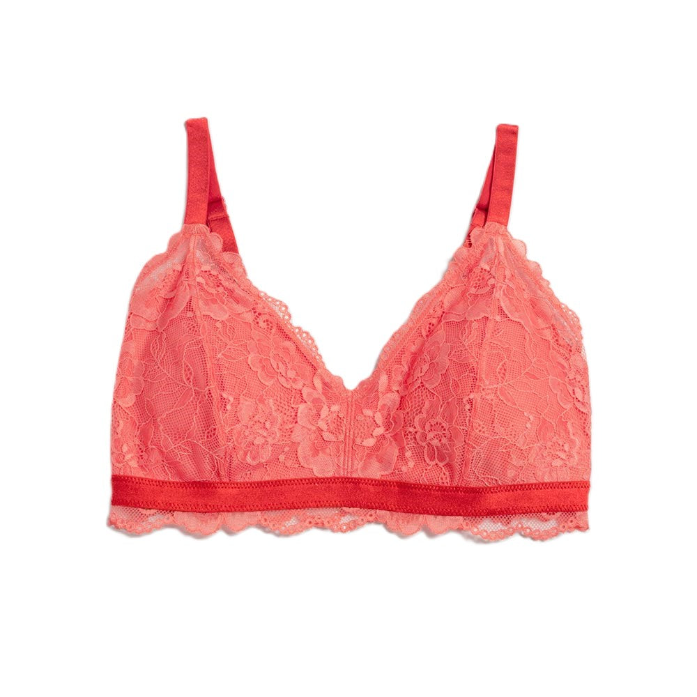 Avon - Spitzen-Bralette - DARK PINK & LIGHT PINK