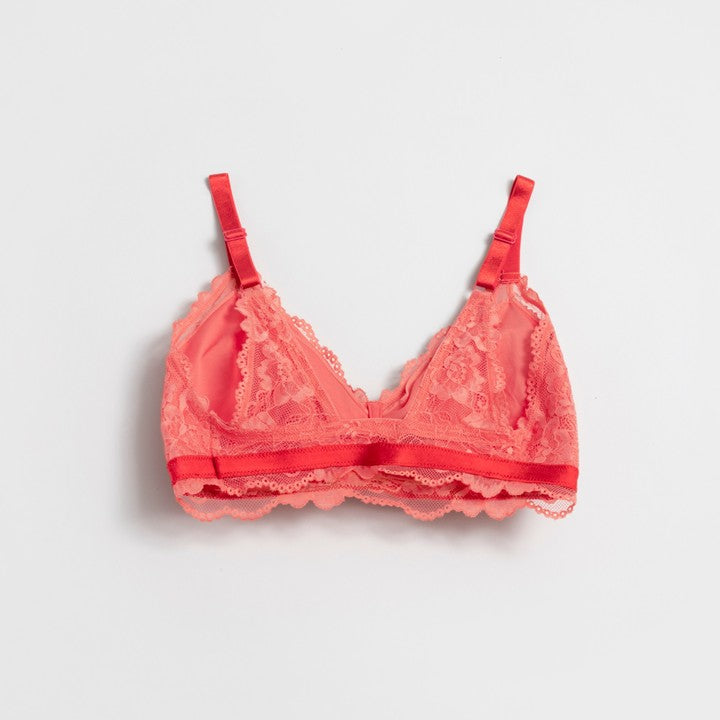 Avon - Spitzen-Bralette - DARK PINK & LIGHT PINK