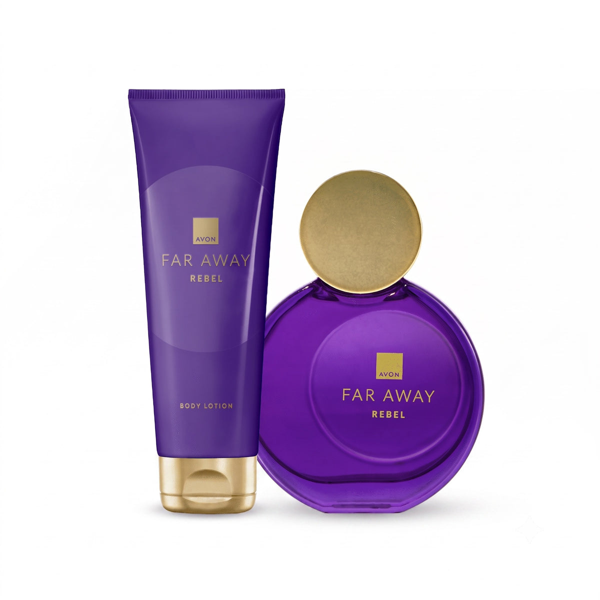 Avon - Far Away Rebel Eau de Parfum + Body Lotion Set - 