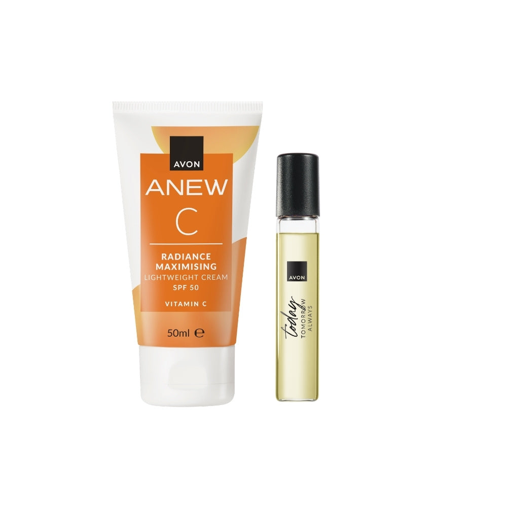 Avon - Sada krému Anew Radiance + TTA Today kapesní sprej - 