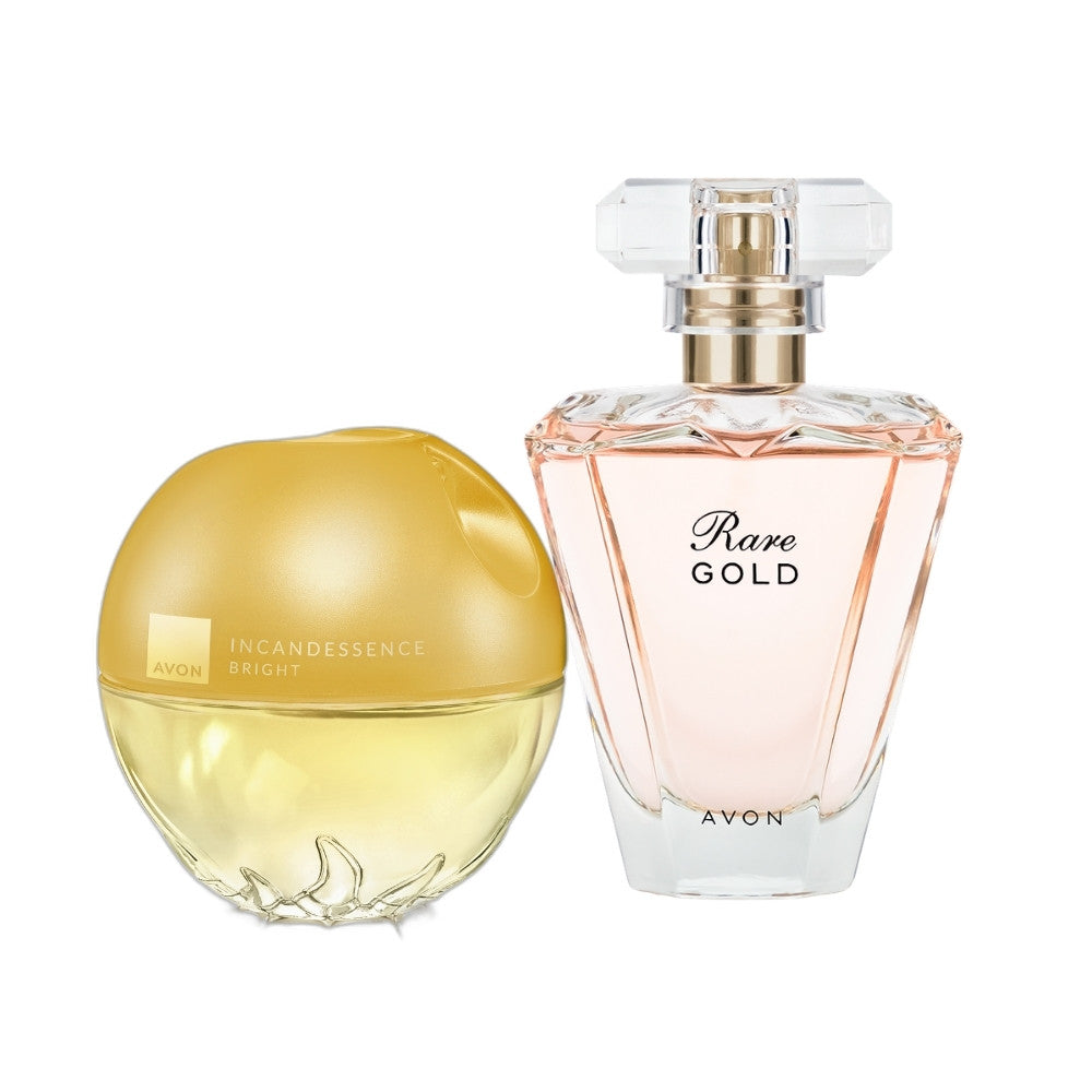 Avon - Sada parfémovaných vod Incandessence Bright EDP + Rare Gold EDP - 