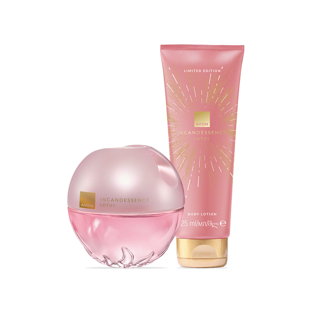 Avon - Incandessence Lotus Eau de Parfum + Body Lotion Set - 