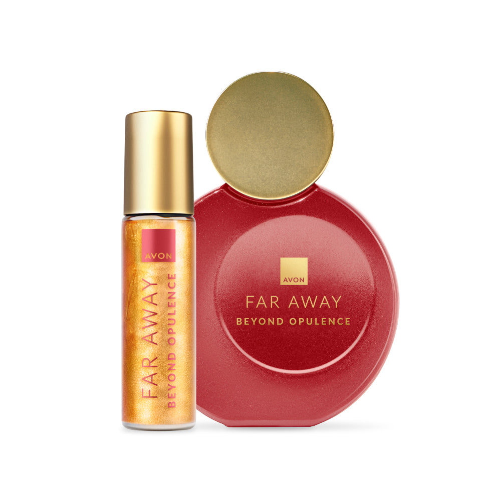 Avon - Far Away Beyond Opulence Parfum + Far Away Beyond Opulence Intensifier Set - 