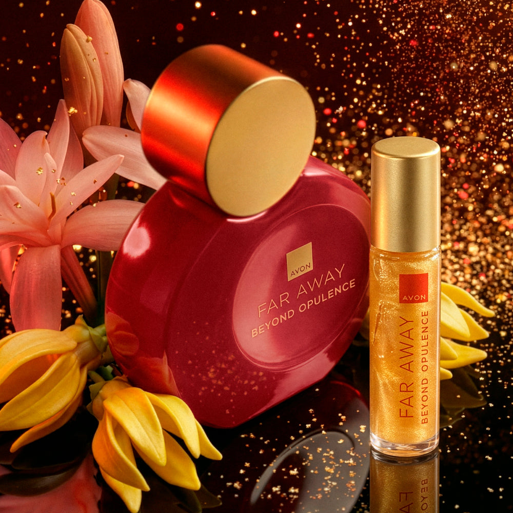 Avon - Far Away Beyond Opulence Parfum + Far Away Beyond Opulence Intensifier Set - 