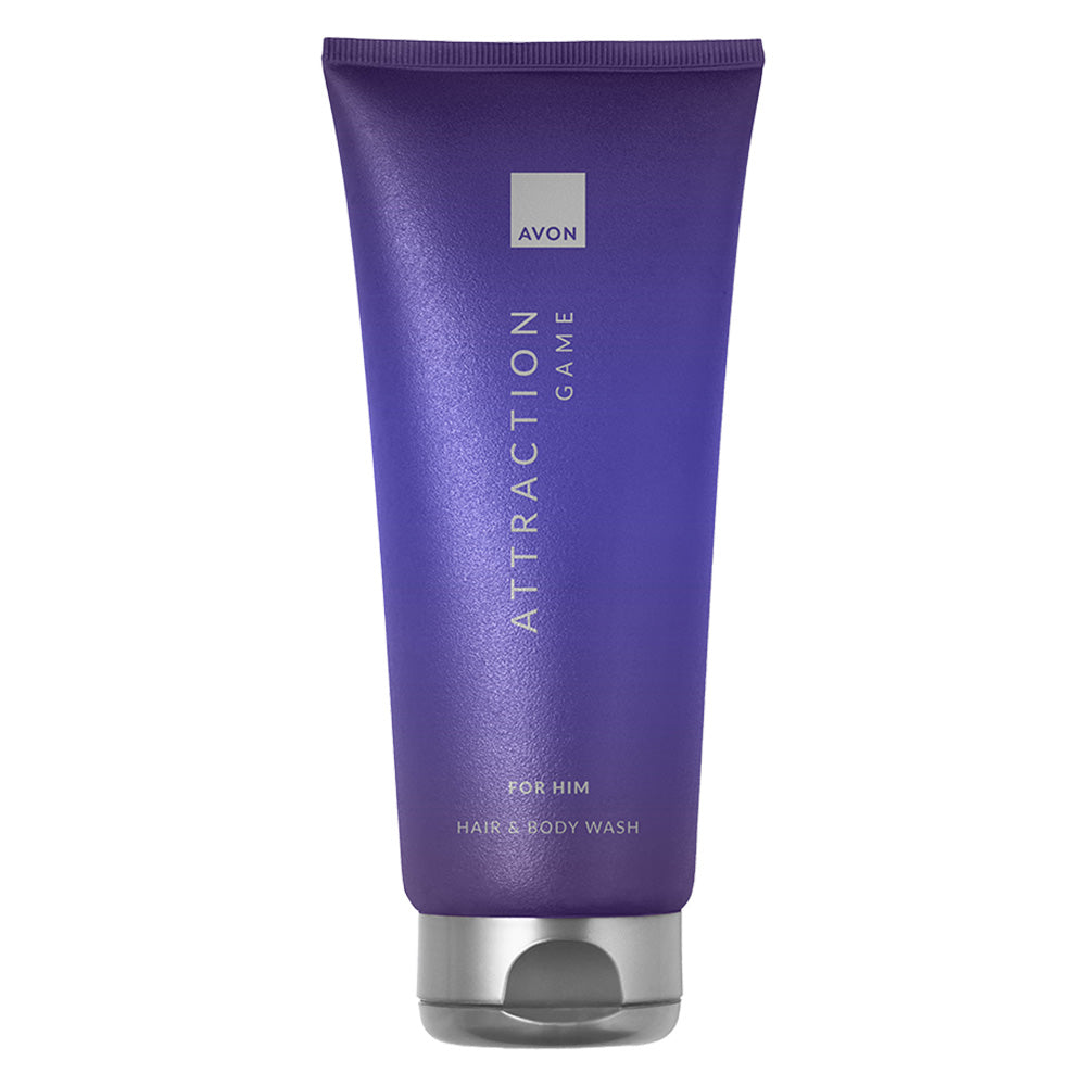 Avon - ATTRACTION GAME für Ihn Shampoo & Duschgel - 