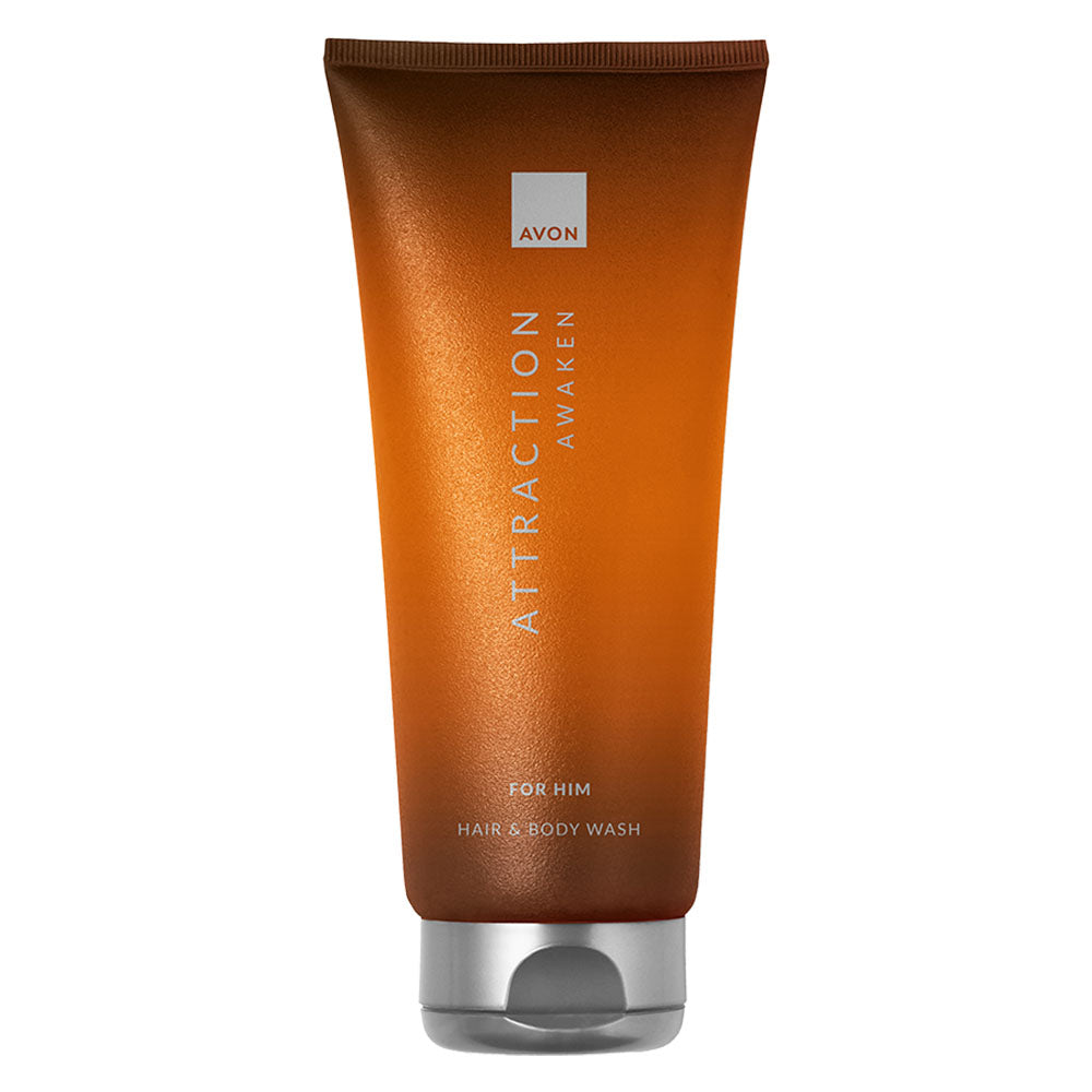 Avon - ATTRACTION AWAKEN für Ihn Shampoo & Duschgel - 