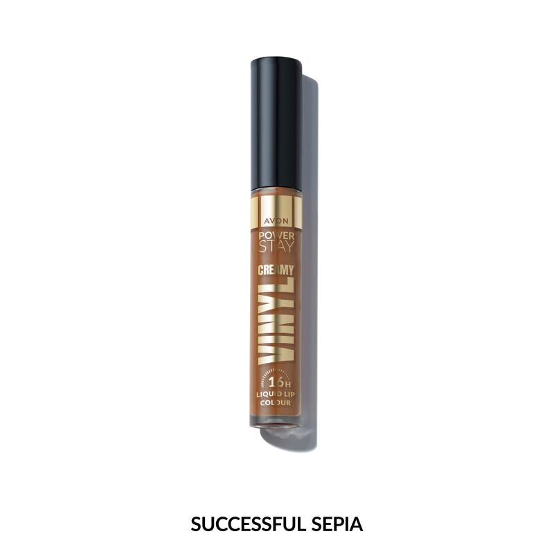 Avon - Tekutá rtěnka Power Stay Creamy Vinyl - 