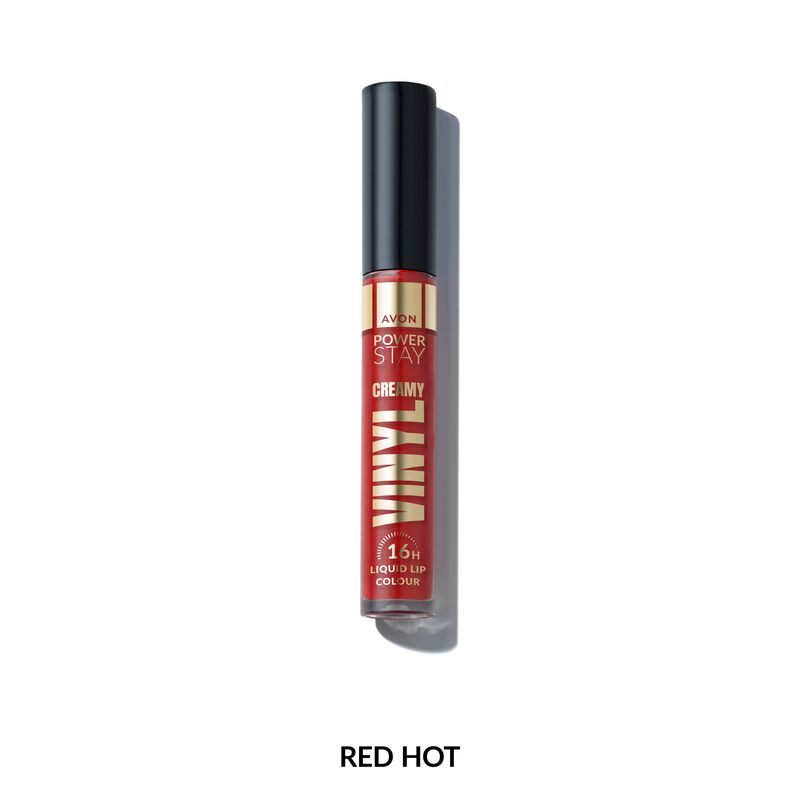 Avon - Tekutá rtěnka Power Stay Creamy Vinyl - 