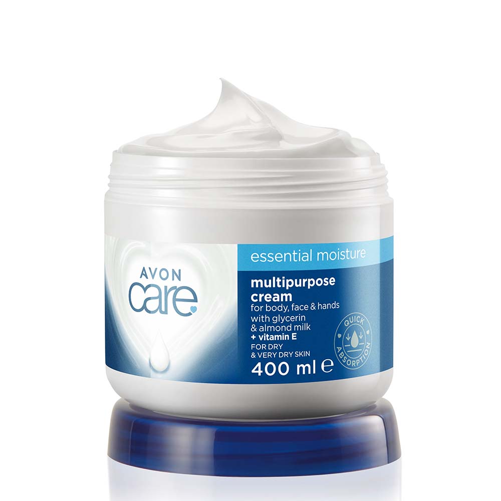 Avon - Krém na obličej, ruce a tělo s glycerinem, mandlovým mlékem a vitaminem E - 