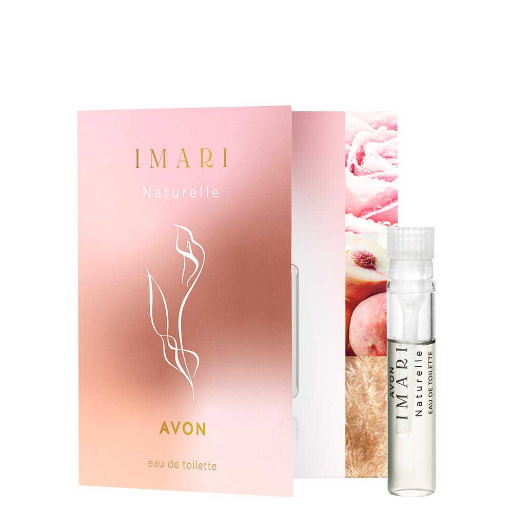 Avon - IMARI NATURELLE 
Eau de Toilette - Karte mit Dufprobe - 