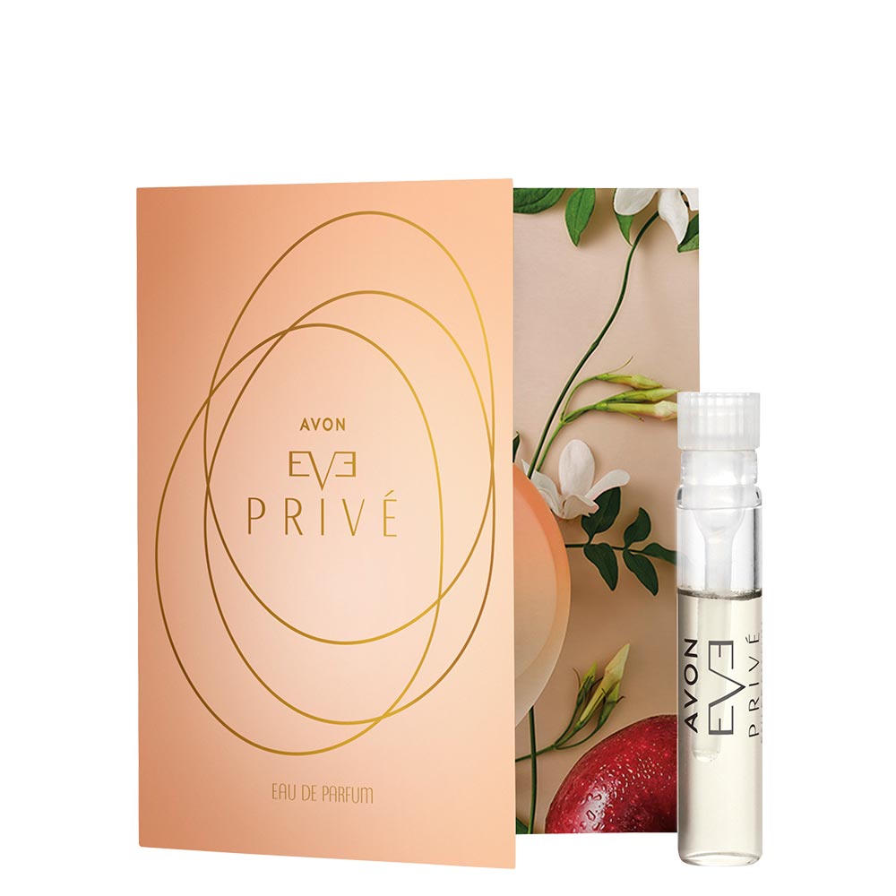 Avon - Eve Privé EDP - vzorek v letáku - 