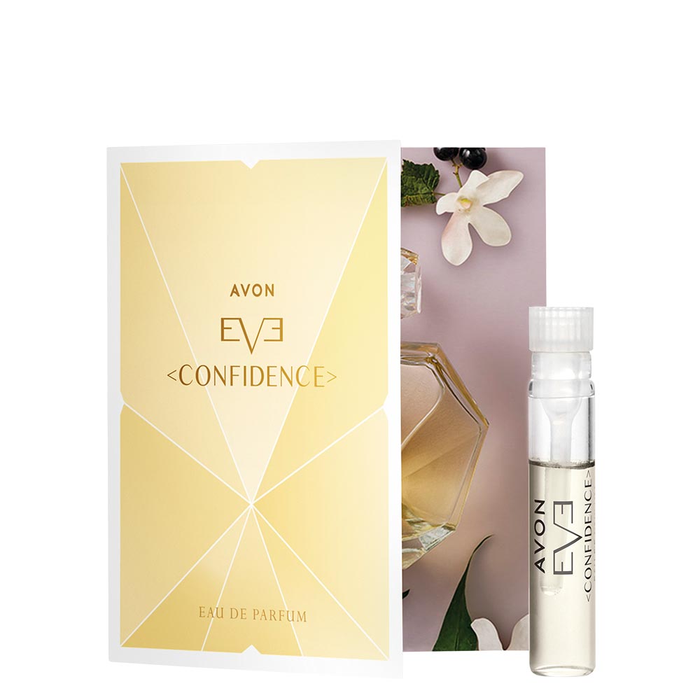 Avon - Eve Confidence EDP - vzorek v letáku - 