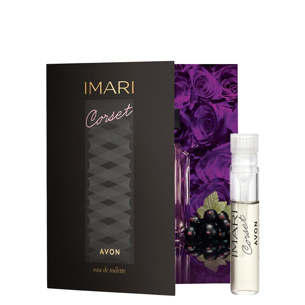 Avon - IMARI CORSET Eau de Toilette - Karte mit Duftprobe - 