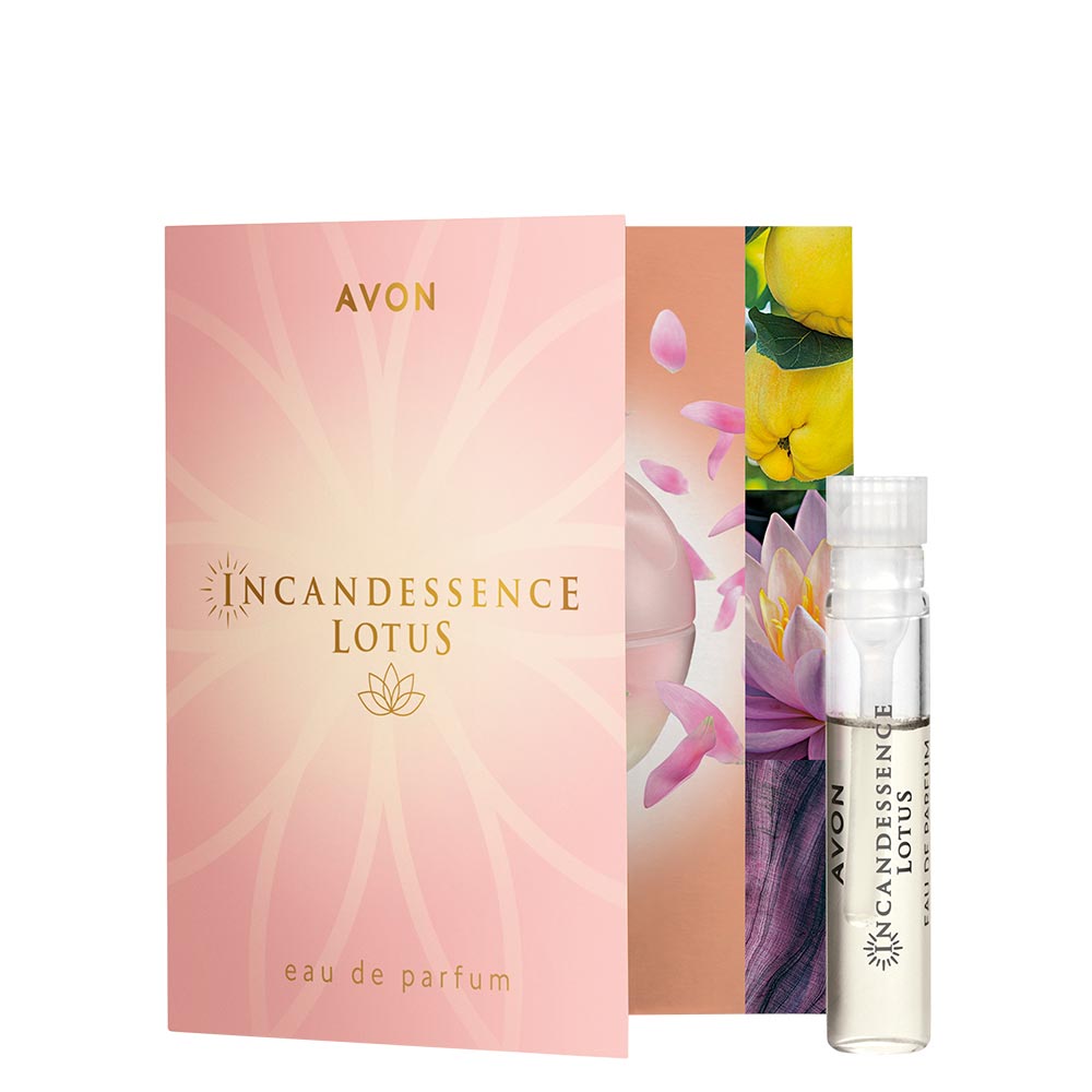 Avon - Incandessence Lotus EDP - vzorek v letáku - 