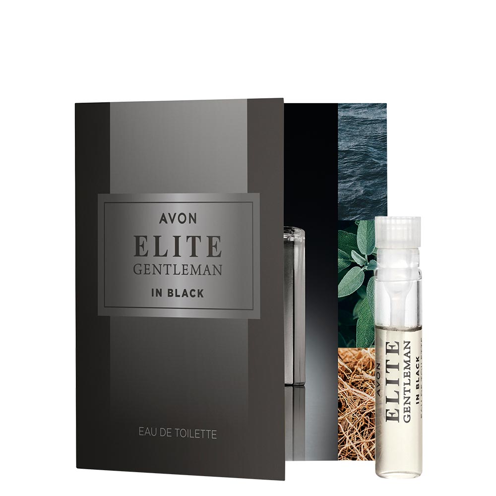 Avon - Elite Gentleman in Black EDT - vzorek v letáku - 