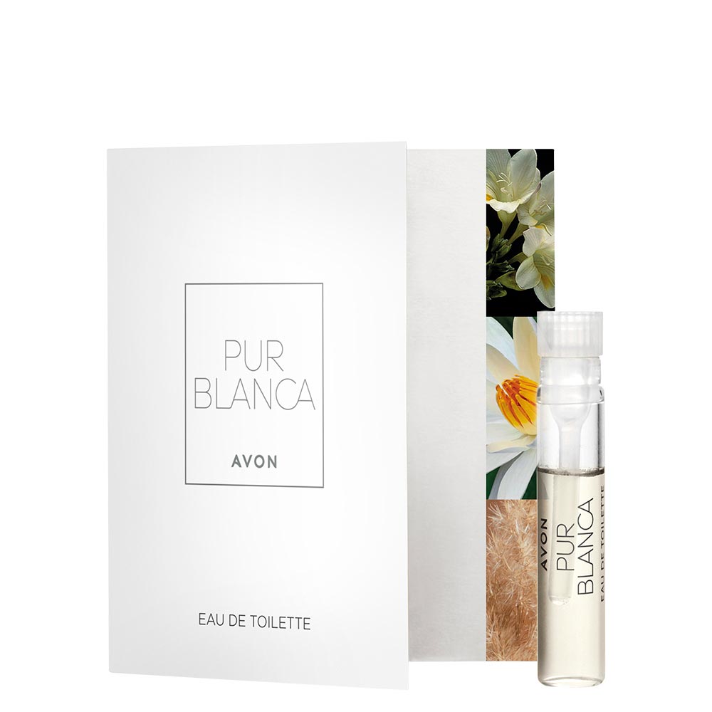 Avon - Pur Blanca EDT - vzorek v letáku - 