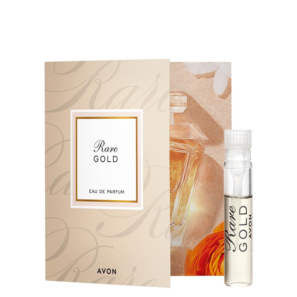 Avon - Rare Gold EDP - vzorek v letáku - 