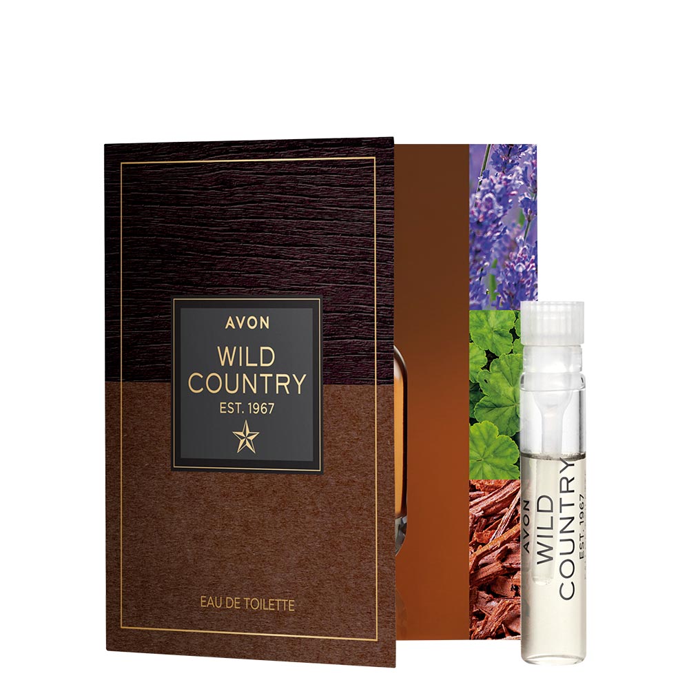Avon - Wild Country EDT - vzorek v letáku - 