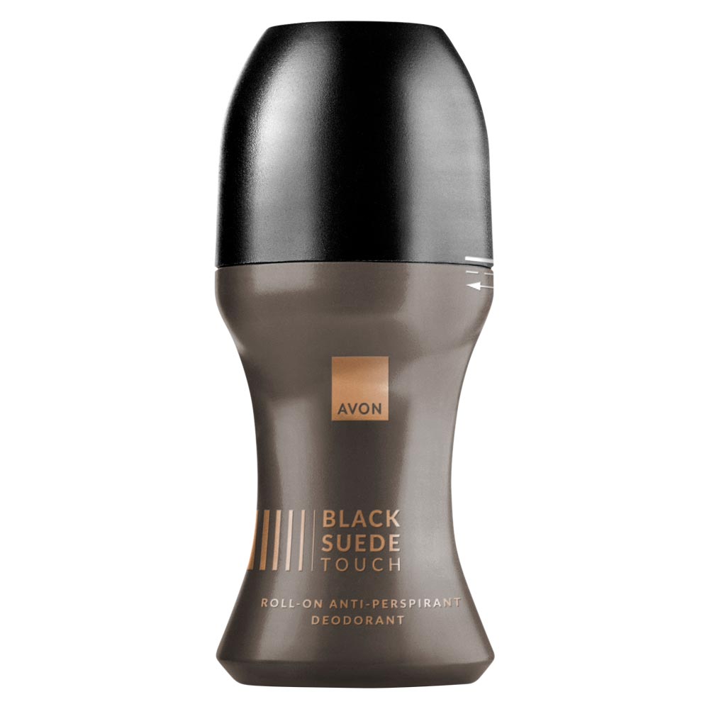 Avon - Kuličkový deodorant antiperspirant Black Suede Touch - 