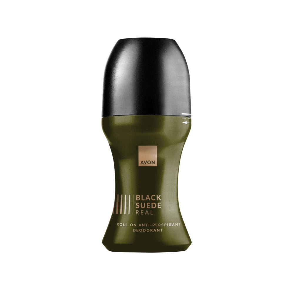 Avon - Kuličkový deodorant antiperspirant Black Suede Real - 