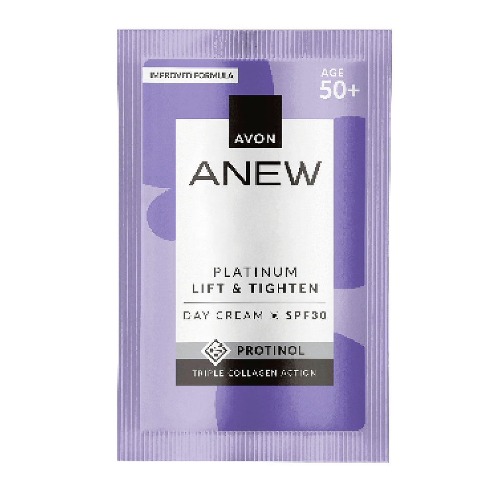 Avon - Denní liftingový krém Anew Platinum Triple Collagen Action SPF 30 - vzorek - 