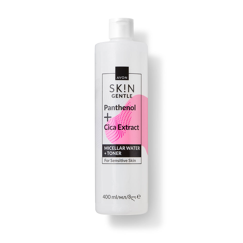 Avon - SK!N GENTLE Mizellen- + Gesichtswasser - 