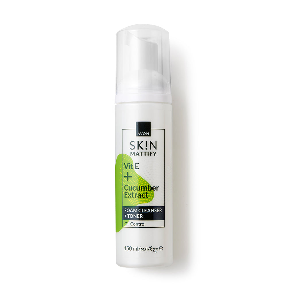 Avon - SK!N MATTIFY Reinigungsschaum + Gesichtswasser - 